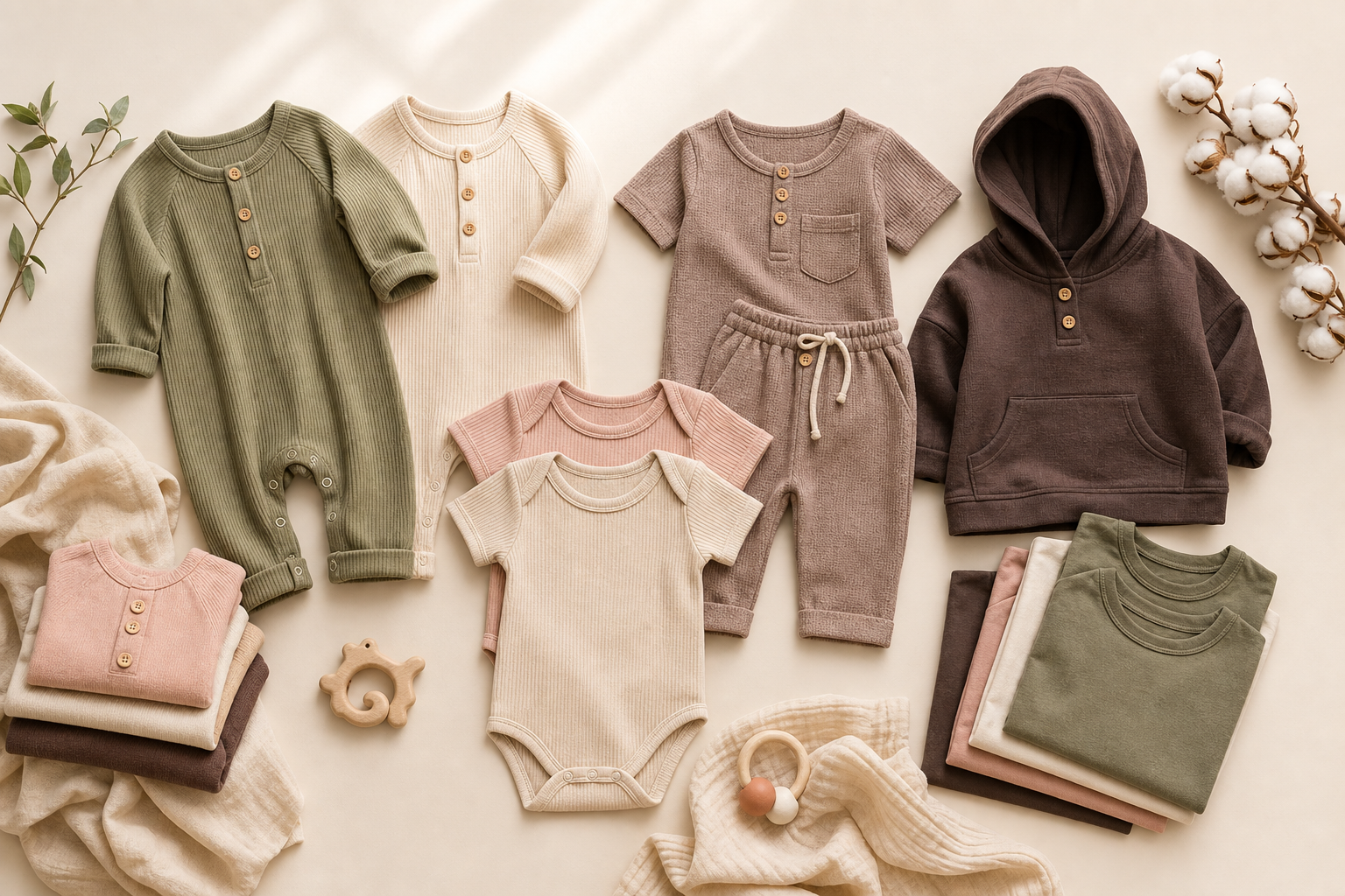 Custom baby clothing collection