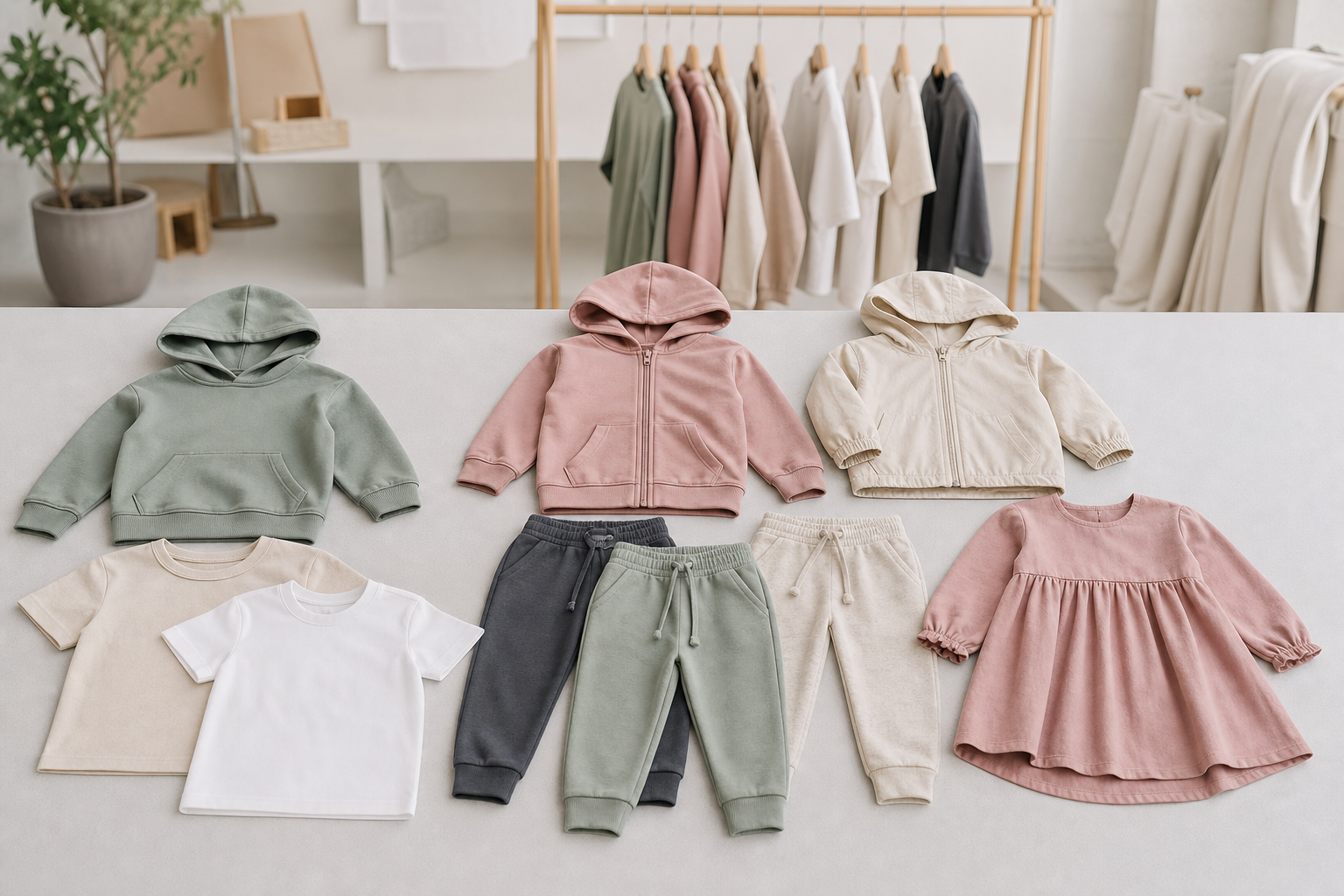 Custom kids clothing collection